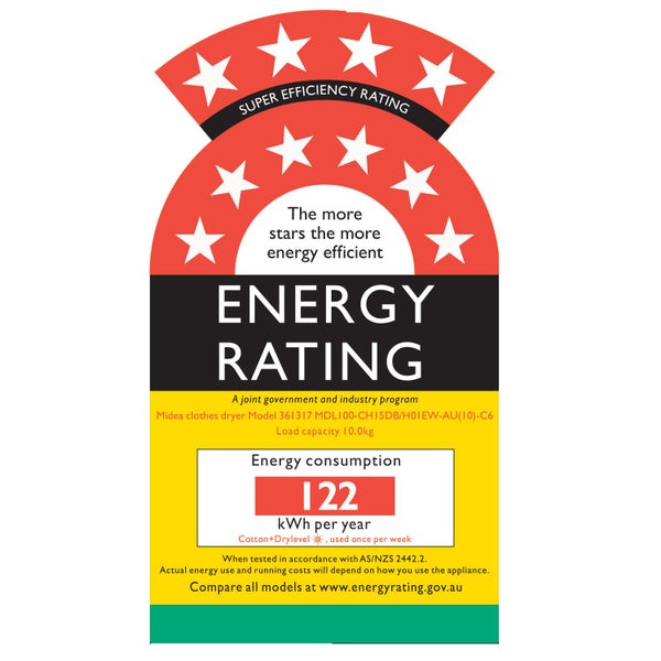 Lunar WiFi Heat Pump Dryer - 10kg Carousel 2