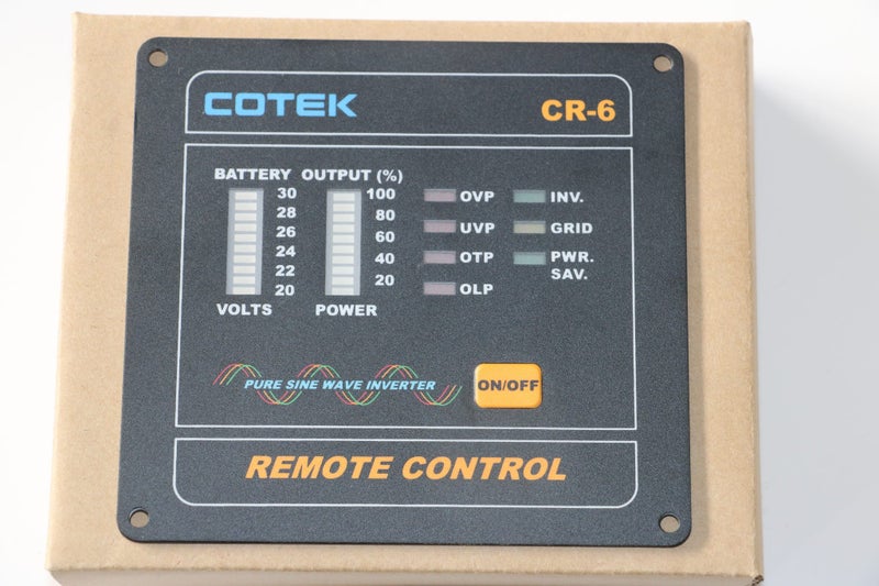 COTEK Pure Sine Wave Inverter Remote Control to 24Vac Carousel 1
