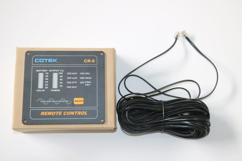 COTEK Pure Sine Wave Inverter Remote Control to 24Vac Carousel 2