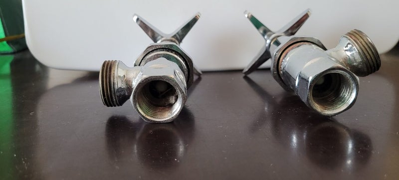 Washing Machine taps x 2 (New) Carousel 6