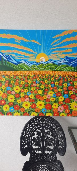 Flower landscape Carousel 3