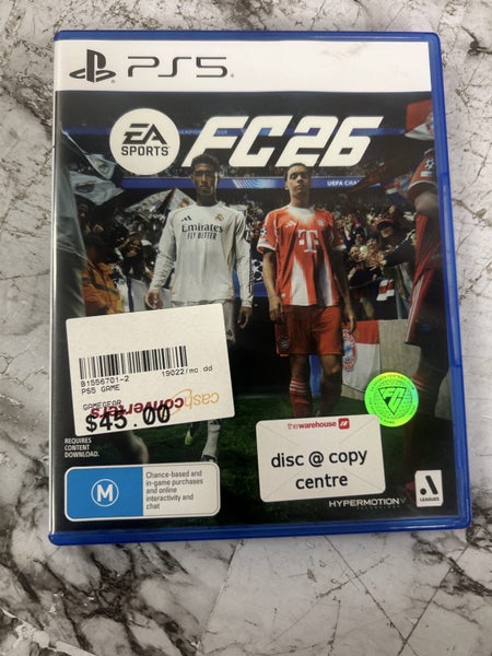 PlayStation 5 FC26 Game Disc Carousel 1