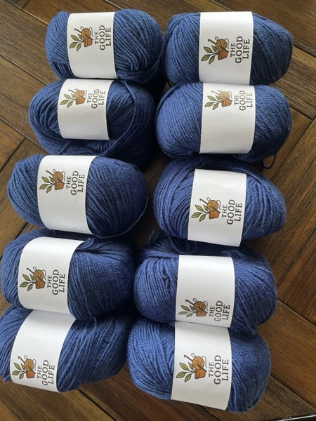 $1!!! No reserve !!!Wool blend yarn x10 4 ply Carousel 1