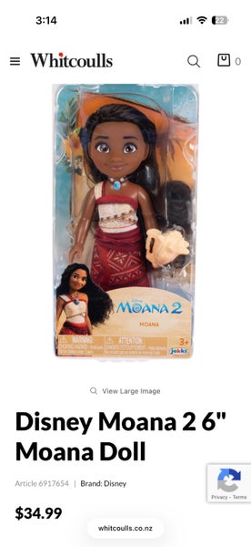 Disney Moana 2 6" Toy Doll rrp$35 Carousel 2