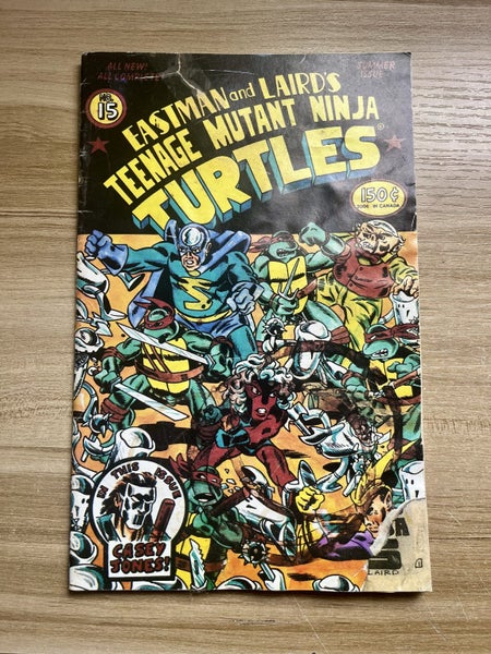 Teenage Mutant Ninja Turtles #15 1st Print Mirage Studios 1988 GOLDEN AGE STYLE Carousel 1
