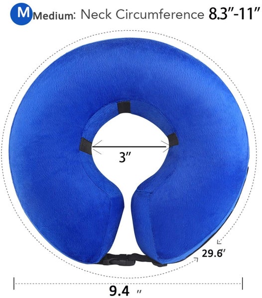 Dog Cone Alternative After Surgery - Soft Dog Cone for Medium Dogs - Dog Donu Carousel 7