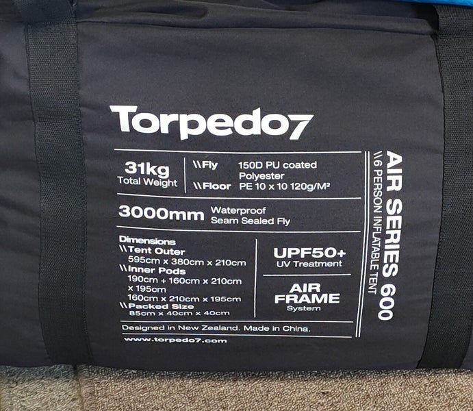 ***TENT TORPEDO 7 AIR SERIES 600 INFLATABLE*** Carousel 2