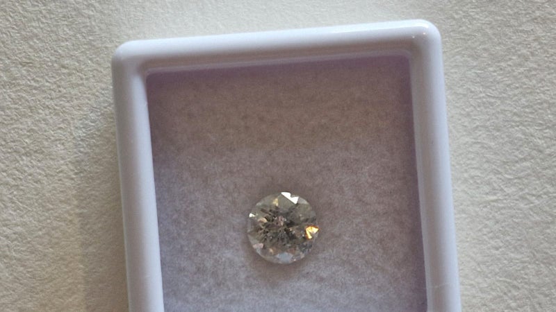 $1 RES * BUY NOW $6,500.00 * 1.10ct Round Large WHITE Diamond Loose Carousel 1