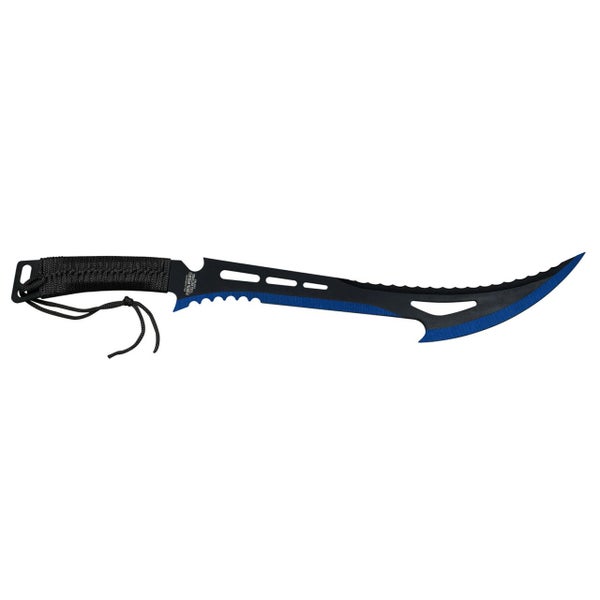 Hunter Zombie Machete Blue 610mm Carousel 2