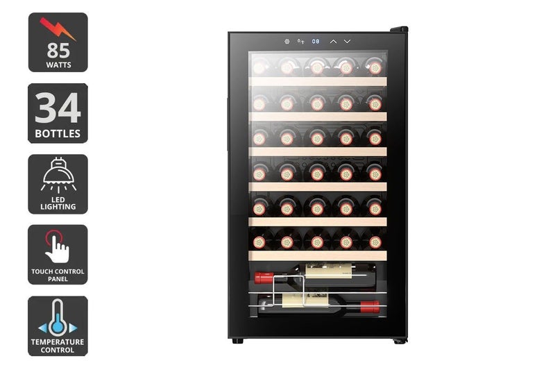 Kogan 34 Bottle Wine Fridge Carousel 1