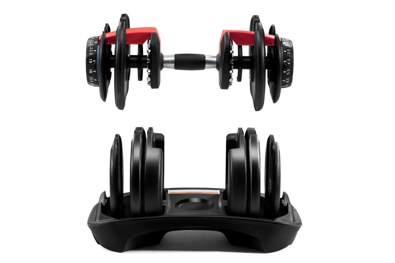 Fortis 24kg Smart Adjustable Weights Dumbbell Carousel 2