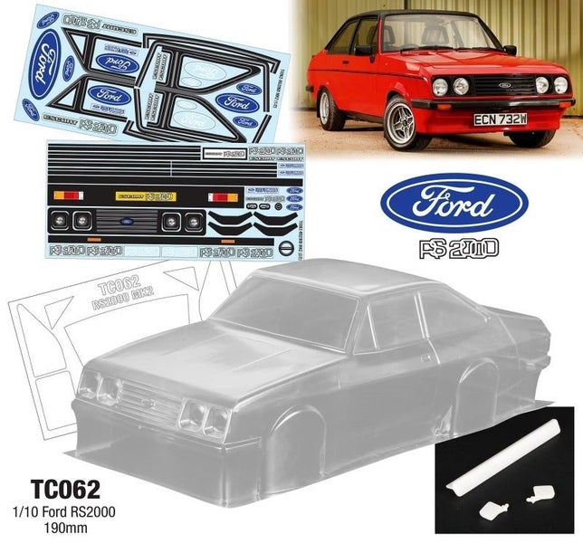 Team C TC062 1/10 Ford Escort RS2000 MK2 190mm Carousel 1