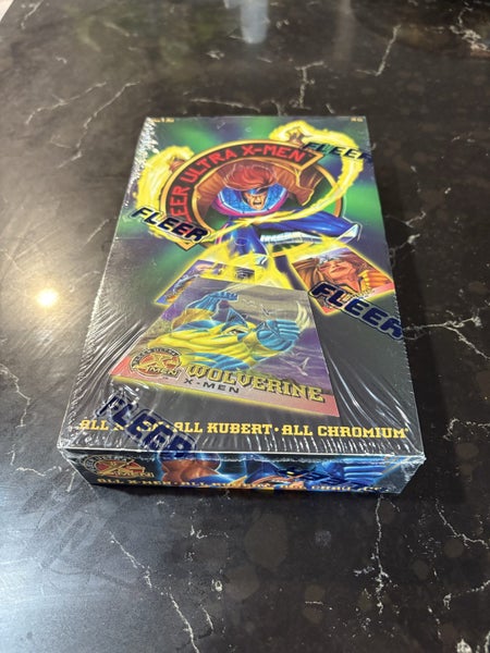 Xmen 1995 chromium box 36 packs Carousel 1