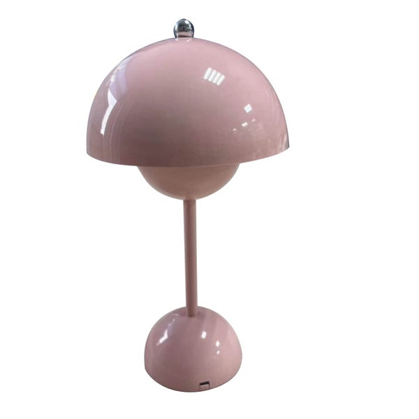 Modern Mushroom Table Lamp, 3 Colors Dimmable Mushroom Desk Lamp, Cordless To Carousel 1