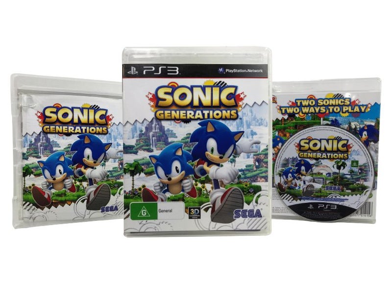 SONIC Generations (PS3) *MINT COMPLETE* Carousel 1