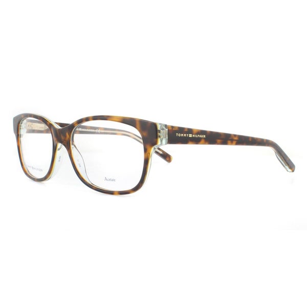 Tommy Hilfiger Glasses Frames TH 1017 1IL Havana Transparent Grey Men Women Carousel 2