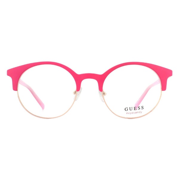 Guess Glasses Frames GU3025 073 Matte Pink Carousel 1
