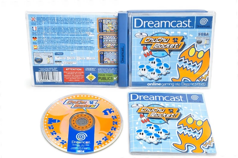 ChuChu Rocket! (Sega Dreamcast) PAL *COMPLETE* Carousel 1