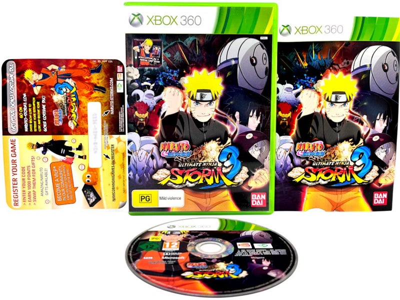 Naruto Shippuden: Ultimate Ninja Storm 3 (Xbox 360) *MINT COMPLETE* Carousel 1