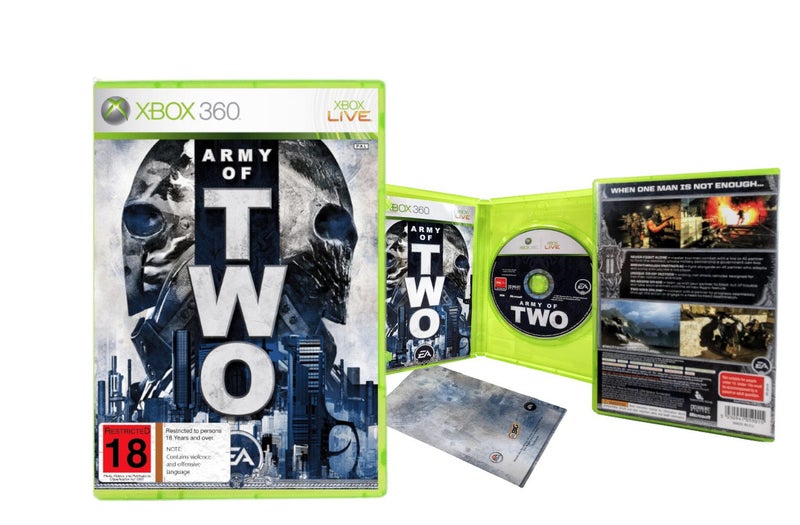 ARMY OF TWO The Original Game (XBox 360) *MINT COMPLETE* Carousel 1