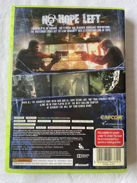 Resident Evil 6 (Xbox 360) 2012 Carousel 2
