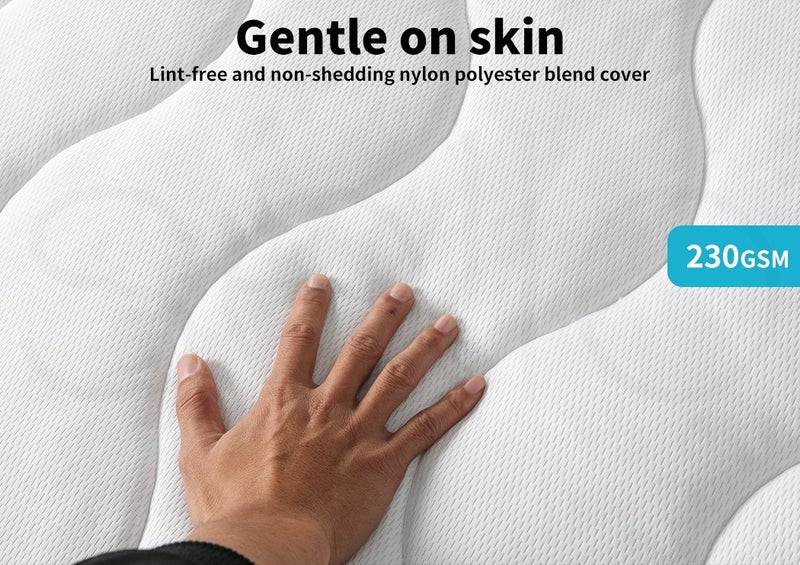 Dreamz Cool Mattress Topper Protector Summer Bed Pillowtop Pad Queen Cover Carousel 9