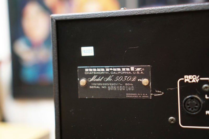 Marantz 5030B Vintage 3-Head High-End Cassette Tape Deck Made in Japan Carousel 11