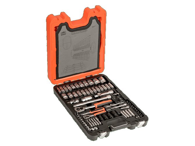 Bahco 94 Piece 1/4" & 1/2" Drive Socket & Spanner… Carousel 2