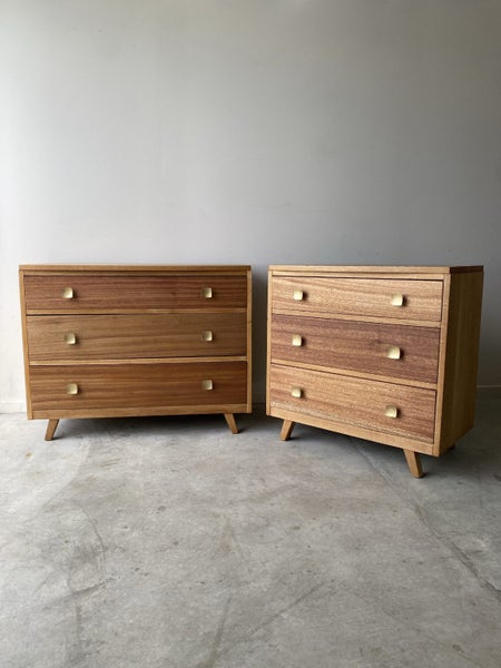 ++ FAB mid century SOLID wood DRAWER set ++ Carousel 2