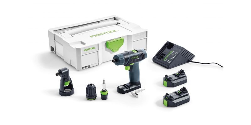 Genuine Festool 576104 TXS MINI CORDLESS DRILL SET Carousel 1
