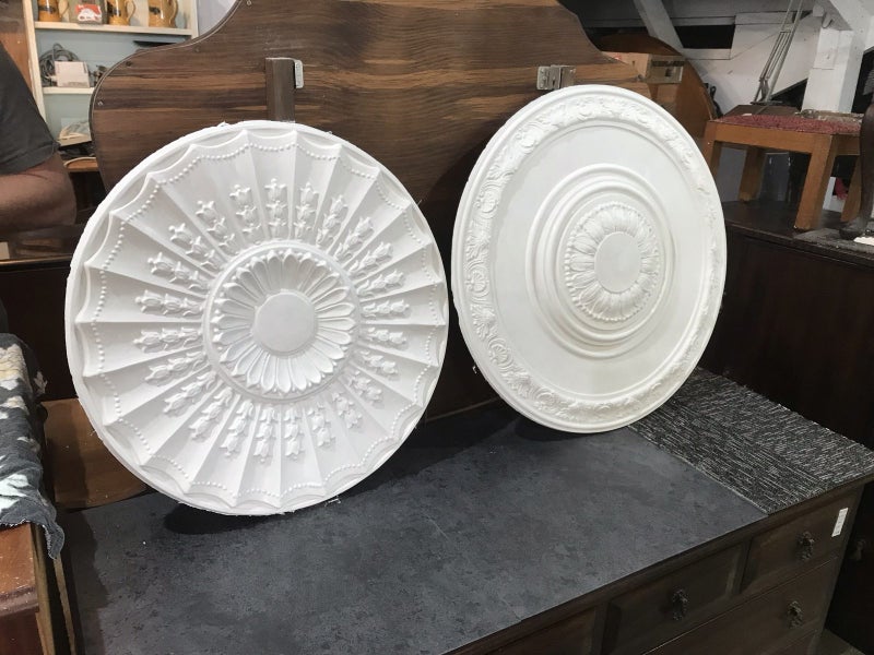 Plaster Ceiling Roses - Selection Available - #4831-35. Carousel 2