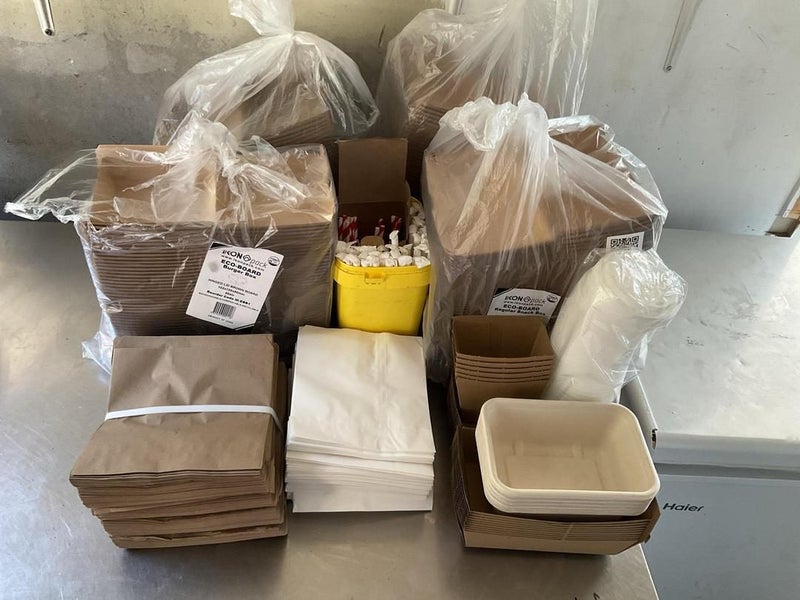 Various take away food packaging products WLG Carousel 1