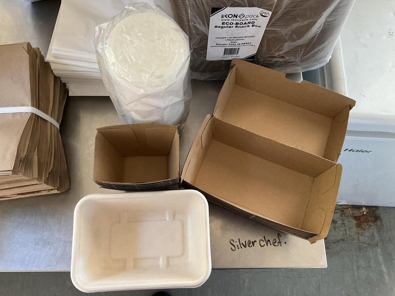 Various take away food packaging products WLG Carousel 8