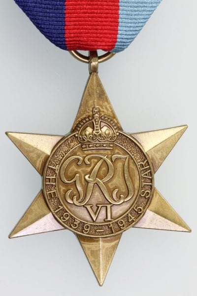 WWII 1939-45 STAR MEDAL Carousel 1