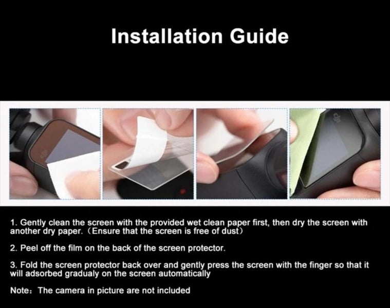 DJI OSMO camera protection film Carousel 8