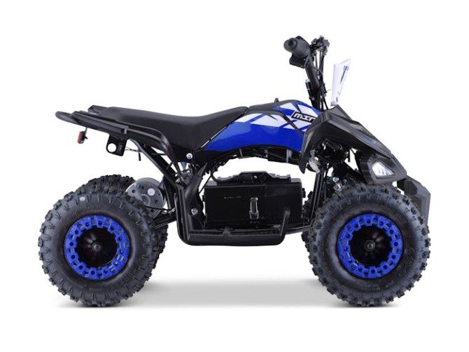 Kids Mini Quad Bike 800W Electric Blue Carousel 8