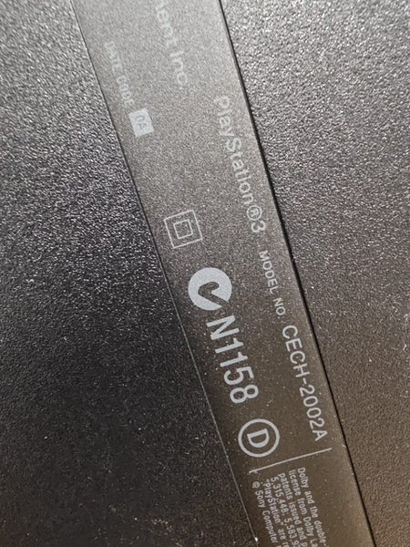 Sony PS3 Cech2002A console Carousel 3