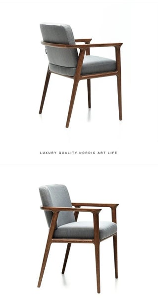 Wooden Dining Chair & Sofa Chair for Living Room and Dining Room Carousel 6