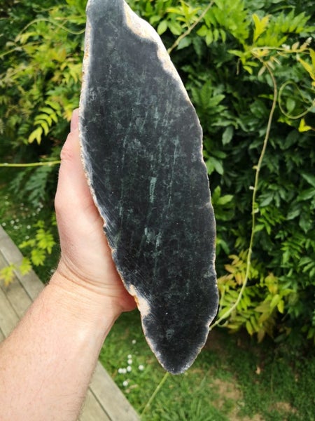 $1 reserve Greenstone Pounamu Big carving Slab/ block Carousel 1