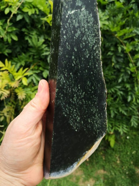 $1 reserve Greenstone Pounamu Big carving Slab/ block Carousel 2