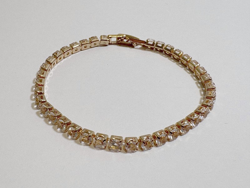 Cubic Zirconia Tennis Bracelet (16cm) Carousel 2