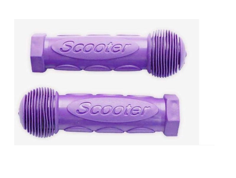 Scooter Handle 22mm Handlebar Grips - Purple - Fits Micro Mini / Maxi - New Carousel 1