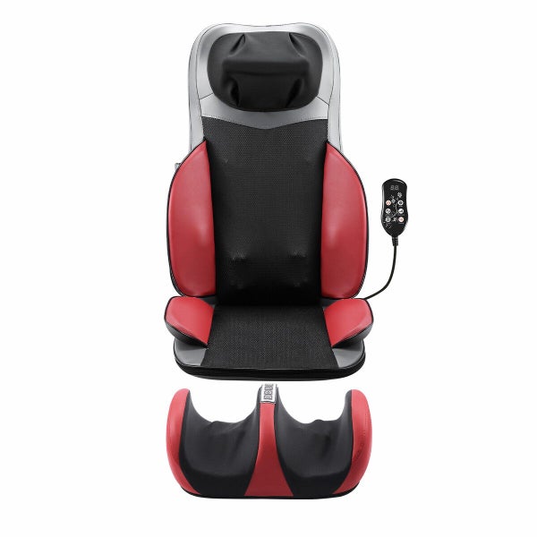 Massage Chair Neck Back Cushion Seat Foot Massager Carousel 14