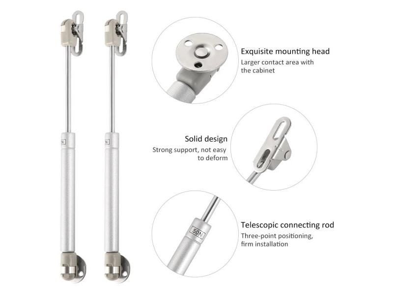 4pc Gas Strut Cabinet Door Lift Support Pneumatic Rod Hydraulic Spring Hinge Carousel 2
