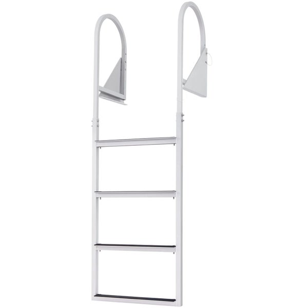Brand New Dock Ladder with Nonslip Mat, Flip-Up 4 Steps, 158.8 kg Load Capacity Carousel 1