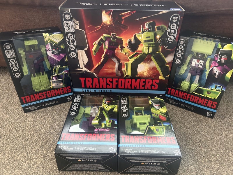 Transformers SS Constructicons set of 6 Carousel 1