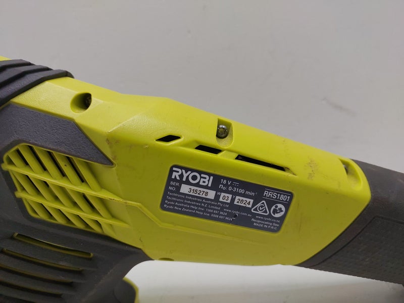 Ryobi 18V Compact Reciprocating Saw Skin (RRS1801) Carousel 4