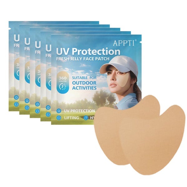 20Pairs Sunscreen Face Patch UV Patches for Golf Sun Protection Eye Masque Carousel 14