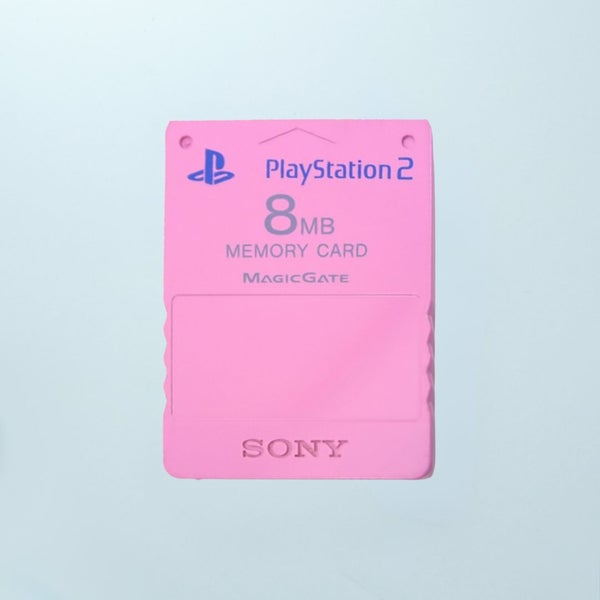 PlayStation 2 Memory Card - Pink Carousel 1