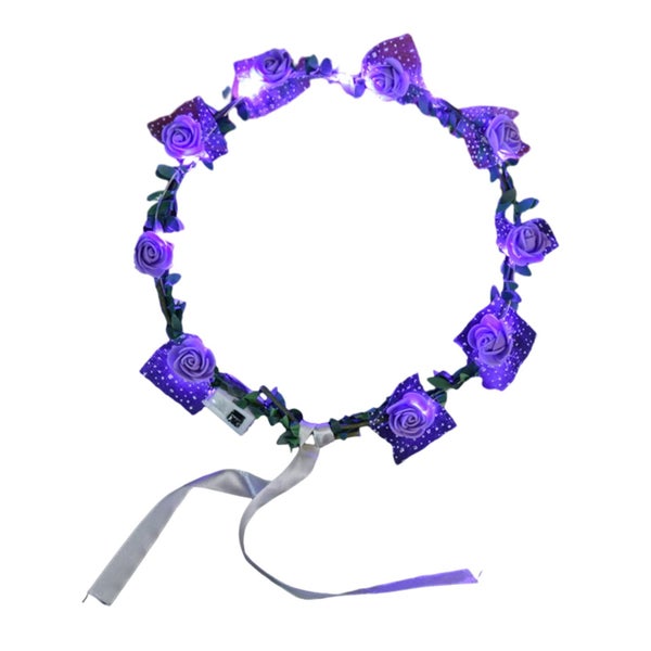 Valentine's Day LED Headbands Red Love Heart Light Up Head Hoop Party Hair Ac Carousel 2